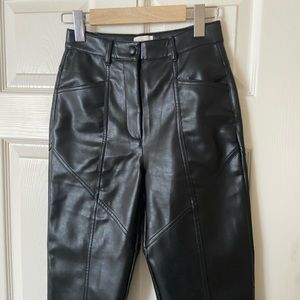 New Wilfred Rebel Faux Leather Pant